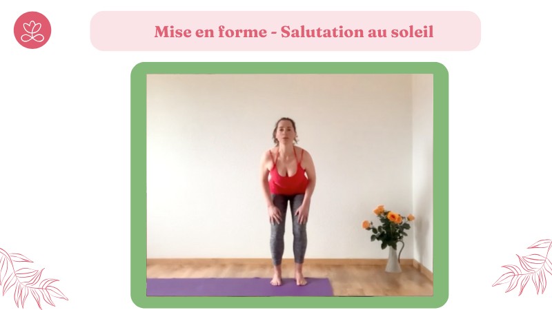 Jour 16. Mise en forme - Salutation au soleil avec Doris Grept